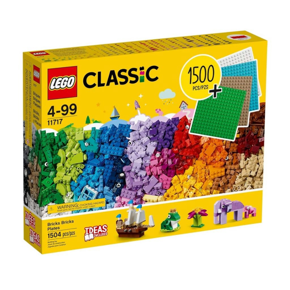 Boys LEGO Classic Bricks Plates Building Set One Size Multicolor